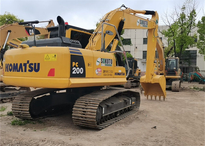 20 ton tani użyty grabarz importowany z Japonii Komatsu Pc 200-8 z dobrą wydajnością i niskim czasem pracy