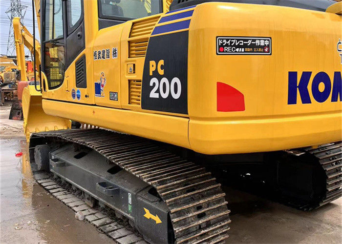 20 ton tani użyty grabarz importowany z Japonii Komatsu Pc 200-8 z dobrą wydajnością i niskim czasem pracy