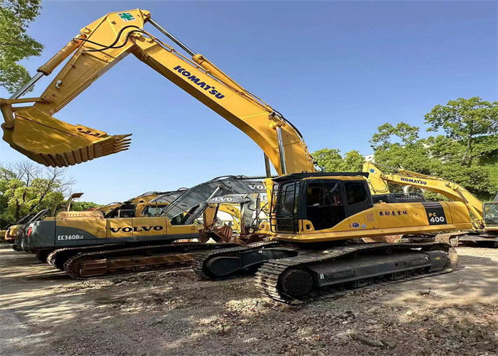 Prawie nowy Japonia używany worek koparek naprawa maszyny Komatsu pc 400-7 koparka na sprzedaż