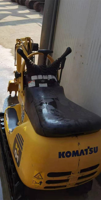 Wykorzystane maszyny do przenoszenia ziemi koparka pełzająca 0,3 tony wysokiej jakości mini koparka Komatsu pc 01