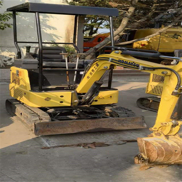 Gotowy do pracy i doświadczony używany japoński komatsu PC 15 MR w dobrym stanie