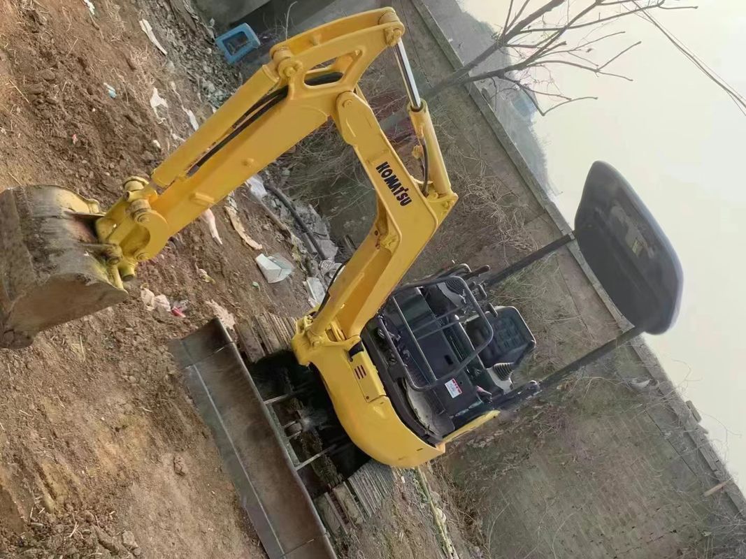 Stosowane maszyny do przemieszczania ziemi koparka drapieżnicza 2 tony wysokiej jakości mini koparka Komatsu pc 18 MR