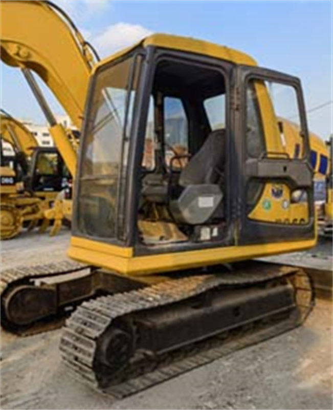 Wysokiej jakości 6,3 tony używane Japonia importowany Komatsu pc 55 MR grabarz pełzający z krótszym czasem pracy