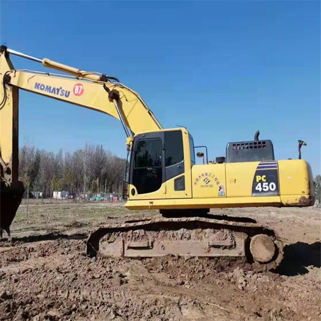45 tony niemal nowa Japonia importowana maszyna wykopacza wędrowna używana odnowa Komatsu pc 450-7