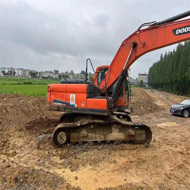 25 ton gotowy używany grabarz do pracy i doświadczony używany Korea importowany Doosan DX 260LC