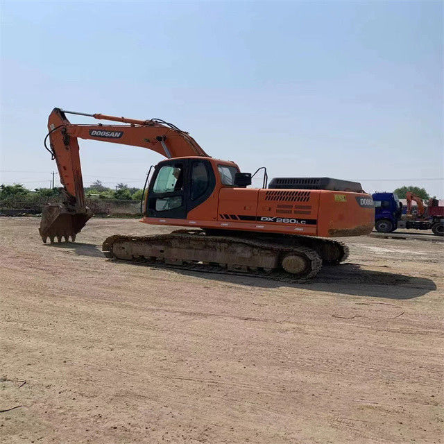 25 ton gotowy używany grabarz do pracy i doświadczony używany Korea importowany Doosan DX 260LC