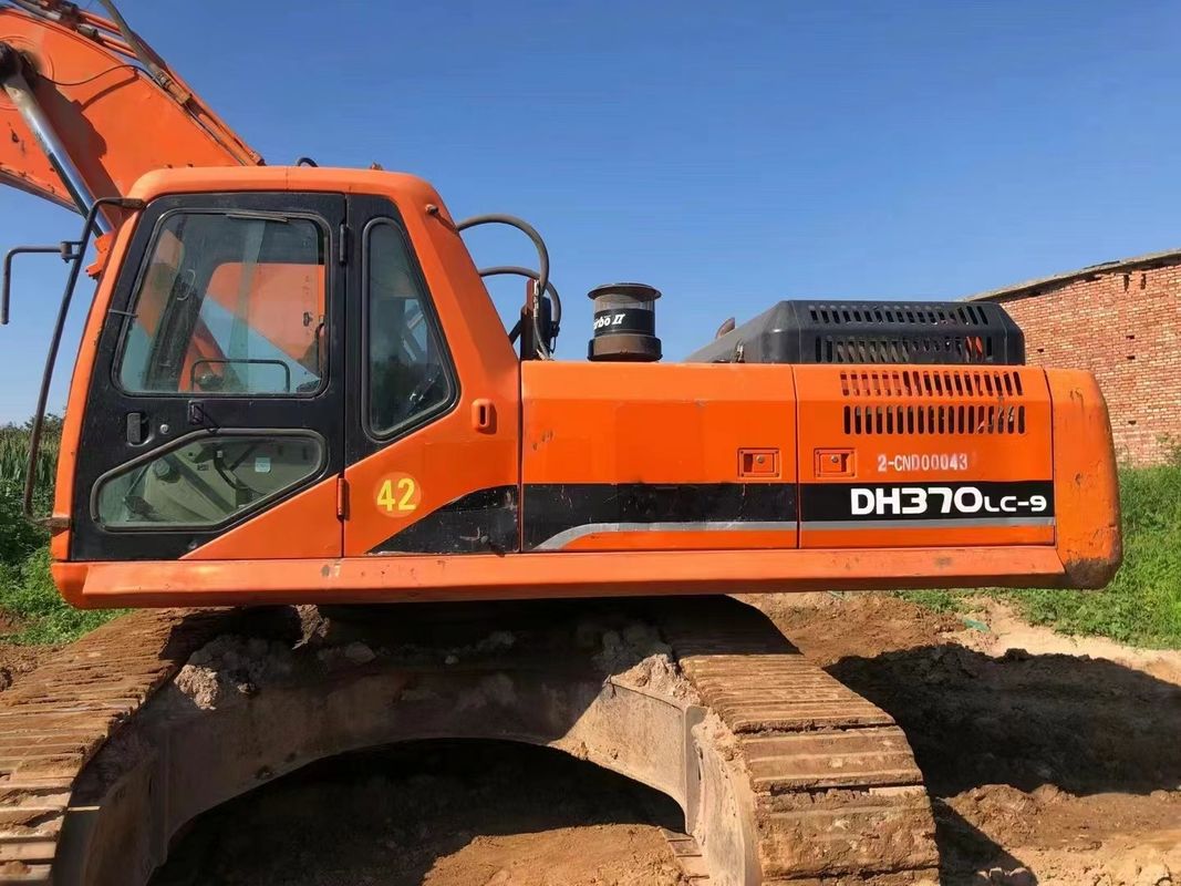 37 ton gotowy używany grabarz do pracy i doświadczony używany Korea importowana DOOSAN DH370LC-9 w dobrym stanie
