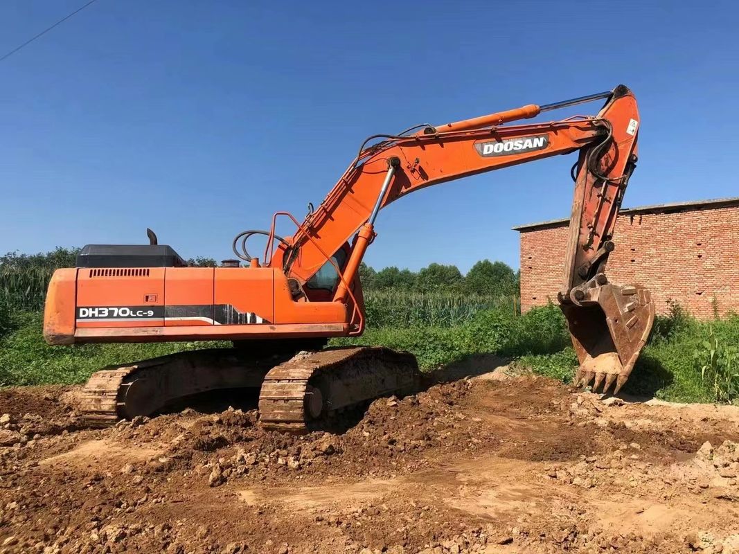 37 ton gotowy używany grabarz do pracy i doświadczony używany Korea importowana DOOSAN DH370LC-9 w dobrym stanie