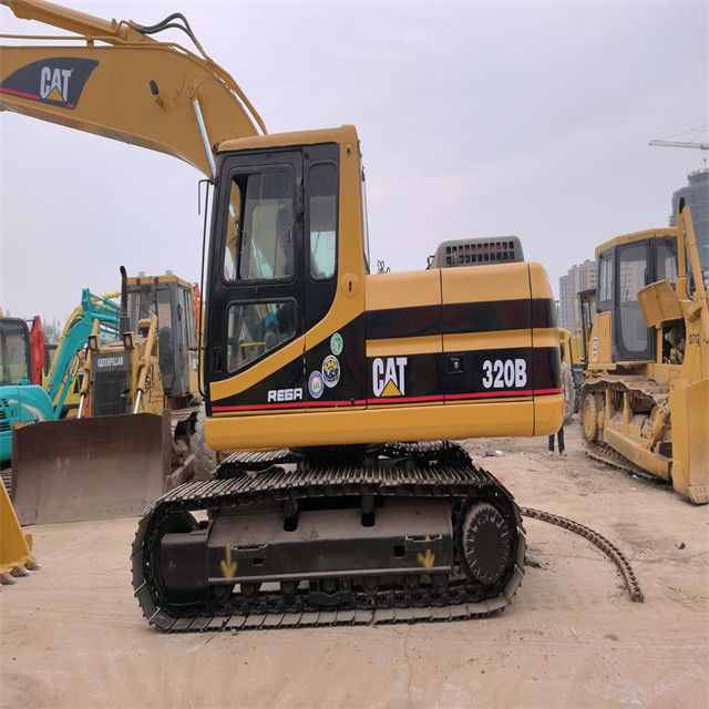 21 ton gotowy do pracy i doświadczony używany Japonia Caterpillar 320 B w dobrym stanie