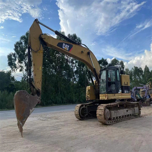 34.7 ton gotowy do pracy i doświadczony używany Japonia Caterpillar 328 D w dobrym stanie