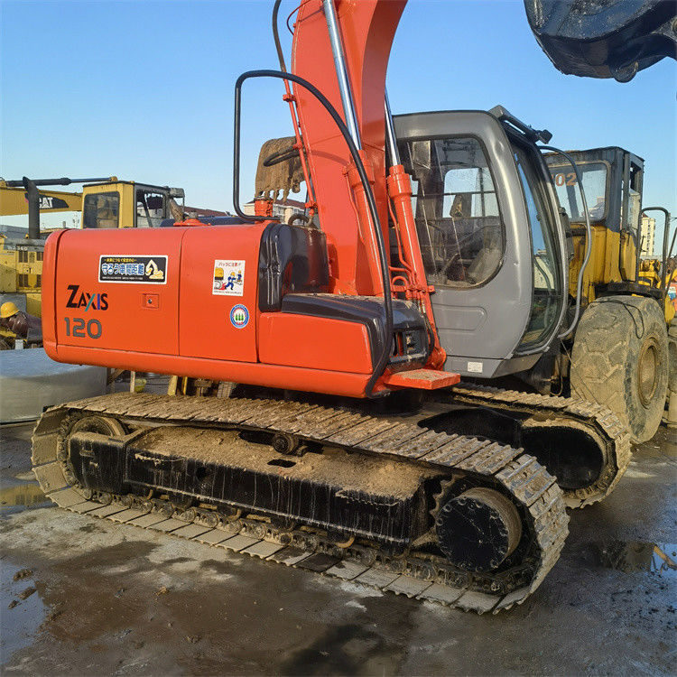 12.5 ton mini gotowy do pracy i doświadczony używany Japonia importowana Hitachi ZX 120 w dobrym stanie