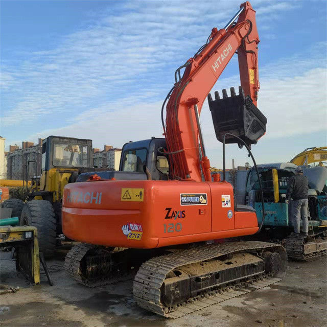 12.5 ton mini gotowy do pracy i doświadczony używany Japonia importowana Hitachi ZX 120 w dobrym stanie