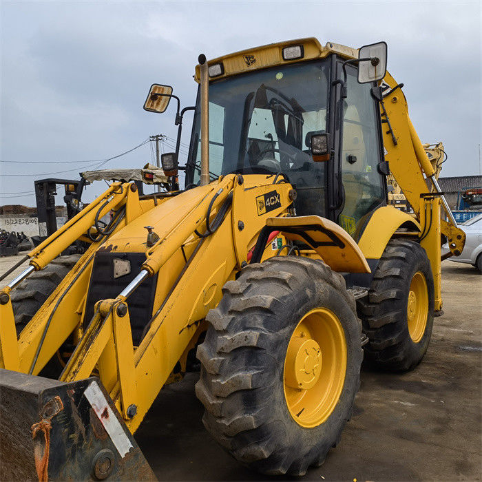 8 ton Jcb 4cx ładowarka wyciągacz kopalni używany Wielka Brytania 8,18t używany ładowarka kompaktowa