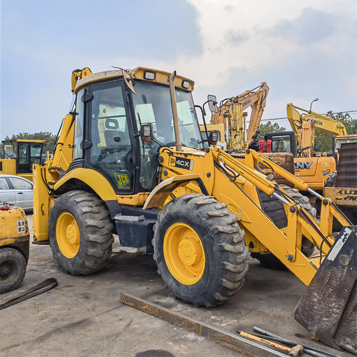 8 ton Jcb 4cx ładowarka wyciągacz kopalni używany Wielka Brytania 8,18t używany ładowarka kompaktowa