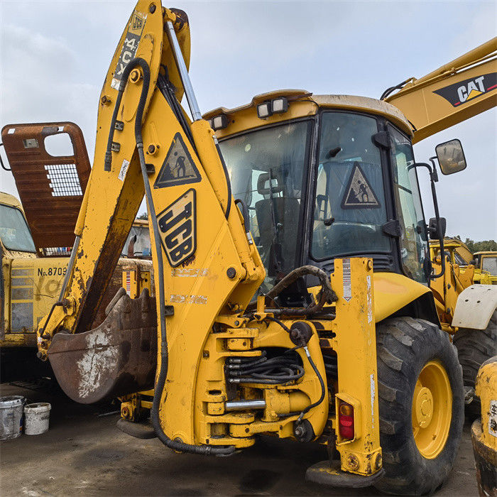 8 ton Jcb 4cx ładowarka wyciągacz kopalni używany Wielka Brytania 8,18t używany ładowarka kompaktowa