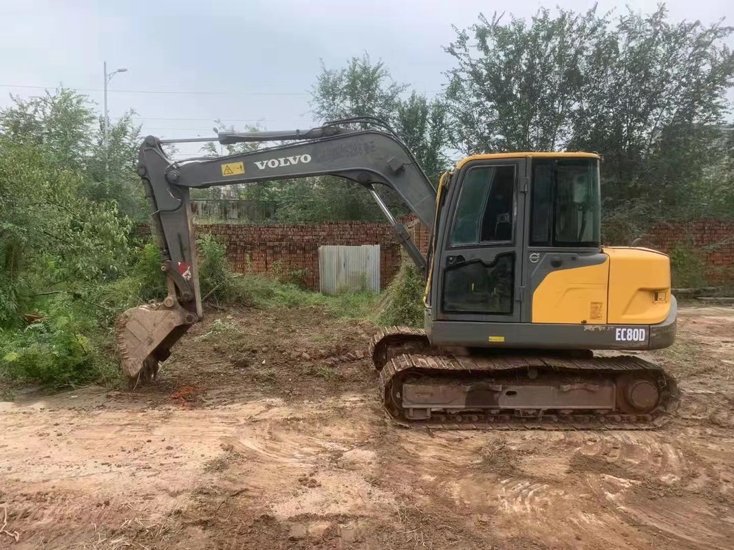 Szwecja przywieźła wysokiej jakości Volvo EC80D, używaną prawie nową maszynę wykopawczą