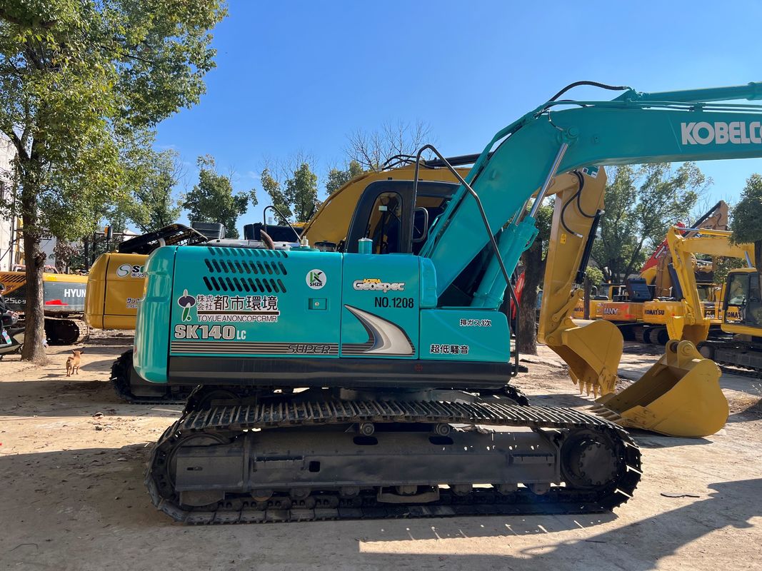Koparka używana Kobelco Sk140lc 8 Crawler Excavator Crane Waga 13,3t