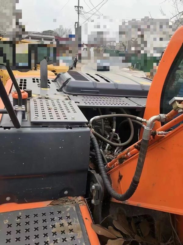 15 ton Korea przywieźła 90% nowej koparki rowerowej Doosan DX 140W używanej o wysokiej jakości i najlepszej wydajności na sprzedaż