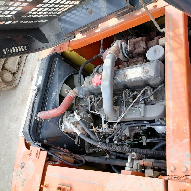 5 ton Korea przywieźła 90% nowej koparki na kółkach Doosan DX 60W z wysoką jakością i najlepszą wydajnością na sprzedaż