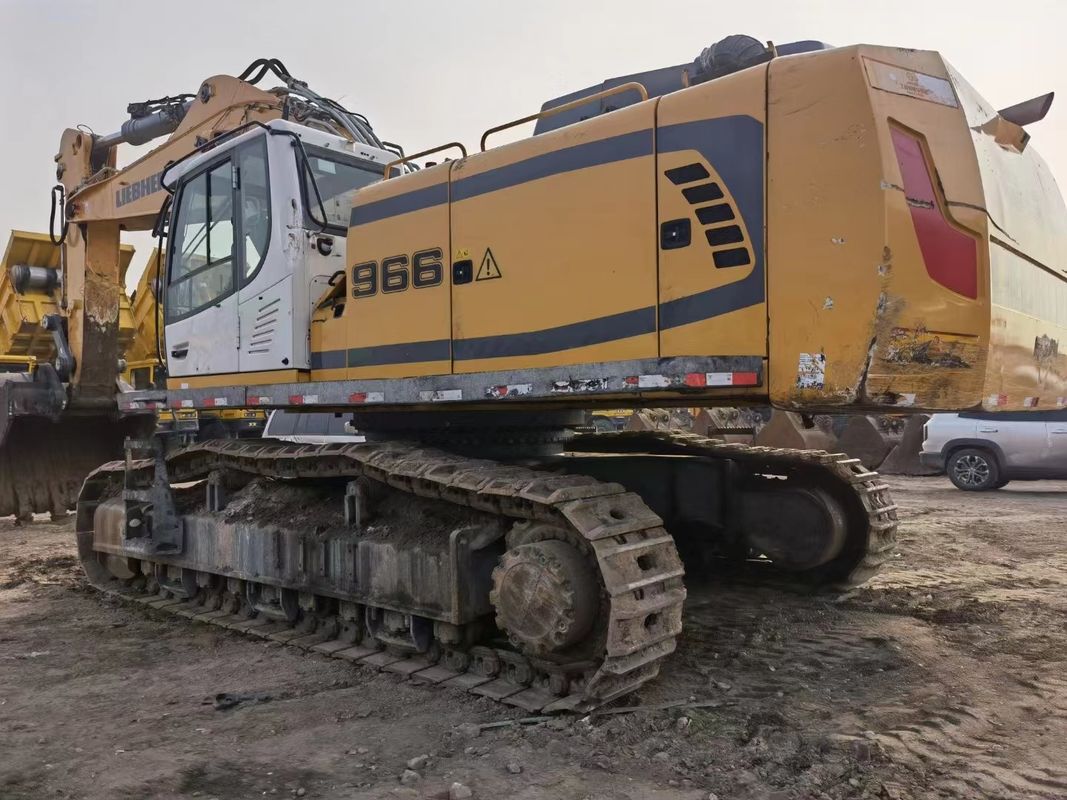 Używany Liebherr R966, gotowy do pracy i doświadczony niemiecki importowany w dobrym stanie.