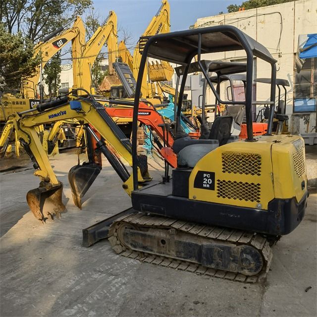 2 Tony używane Japonia Komatsu PC 20 MR Excavator Crawler z niskimi godzinami pracy i idealnie
