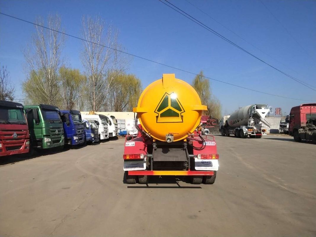Euro 3 336hp Używany Howo 6*4 Ciężarówka próżniowa 10 Cbm Ciężarówka do wysypania ścieków W dobrym stanie