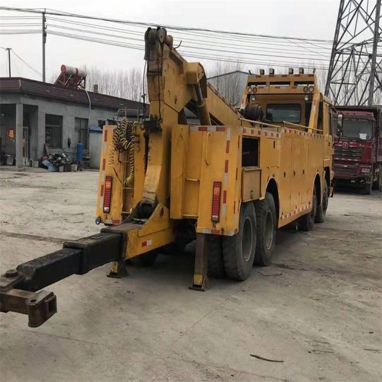 Wykorzystywane w niższych godzinach Howo 6*4 Wrecker Tow Truck 8*4 Tow Body With ISO9001 / CCC Certified