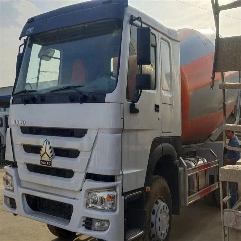 Prace budowlane 6*4 Howo Cement Truck Mixer z mocą mieszania 371 KM 375 KM