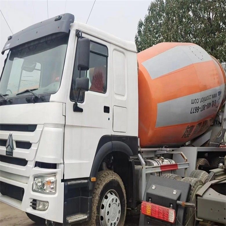 Prace budowlane 6*4 Howo Cement Truck Mixer z mocą mieszania 371 KM 375 KM