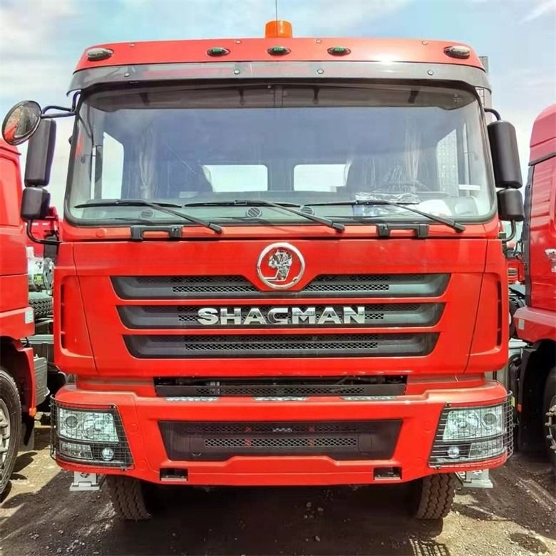 6*4 Shacman używany ciągnik ciężarowy z elektronicznym systemem sterowania stabilnością i ekranem dotykowym
