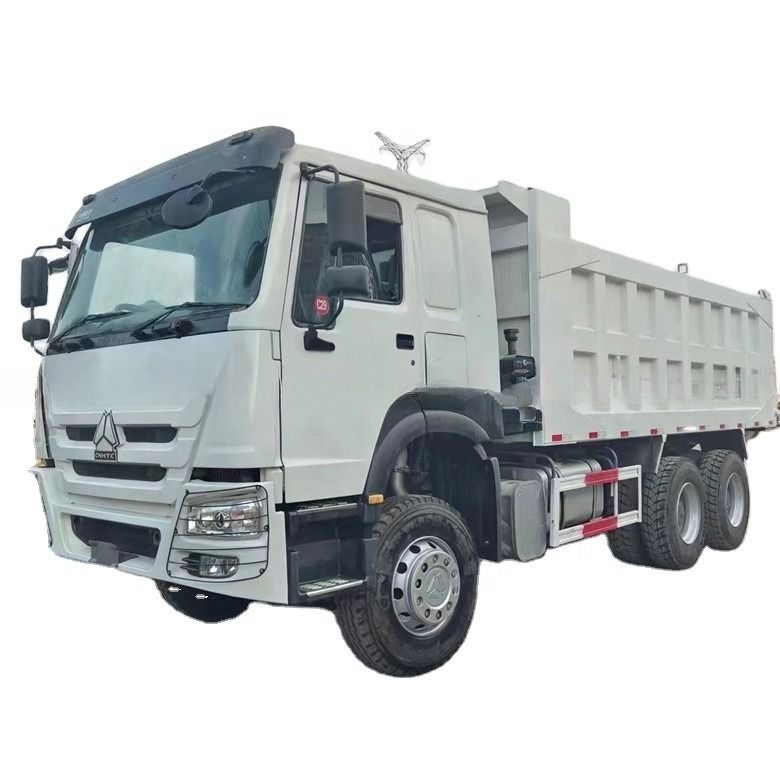 System multimedialny wyposażony w 6x4 Howo Dump Truck Sinotruck 371 LHD z i lewym kierownictwem