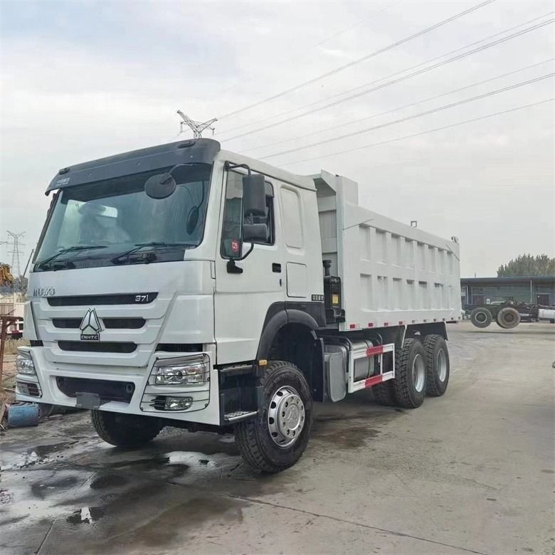 System multimedialny wyposażony w 6x4 Howo Dump Truck Sinotruck 371 LHD z i lewym kierownictwem