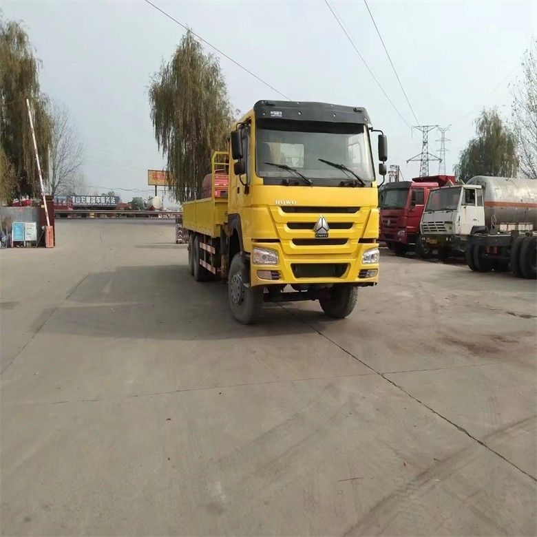 Sinotruk WD615 Silnik Model 10 Ton ciężarówki dźwig z oryginalnym cylindrem hydraulicznym