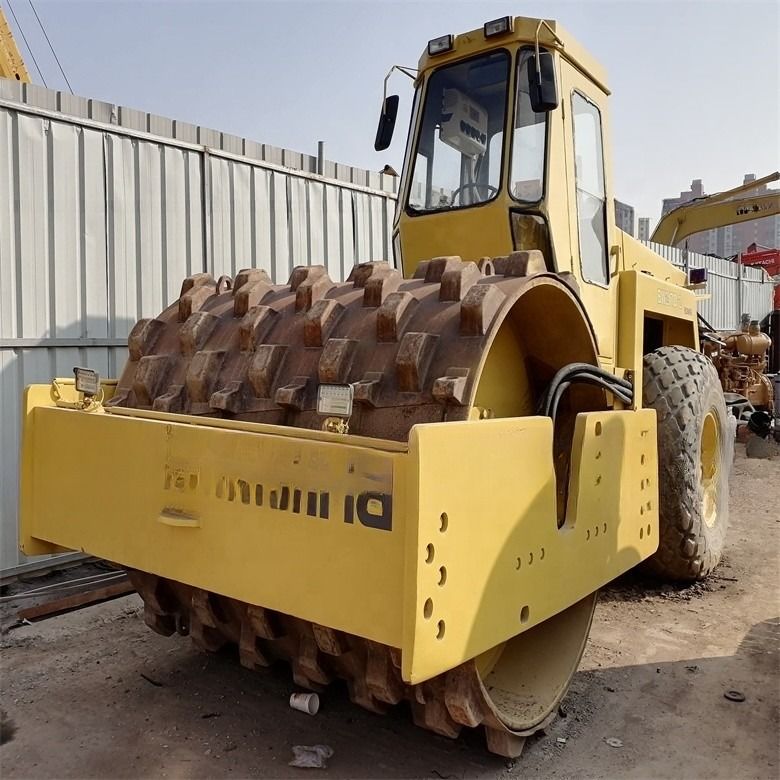 Silnik wysokoprężny BOMAG BW217D-2 Wykorzystany pojedynczy bęben Owiec Stopa hydrauliczna Roller drogowy