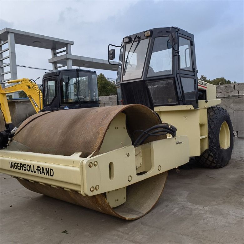 Ameryka Importowane oryginalne Ingersoll-Rand SD100 maszyny drogowe używane single drum roller