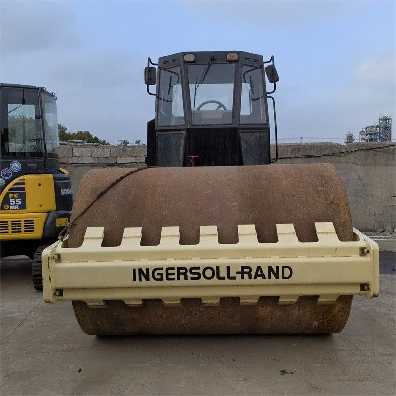 Ameryka Importowane oryginalne Ingersoll-Rand SD100 maszyny drogowe używane single drum roller