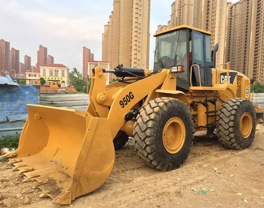Rozładowanie 5 ton używany Japan Caterpillar 950G ładowarka używana Cat 950 ręczna ładowarka kołowa