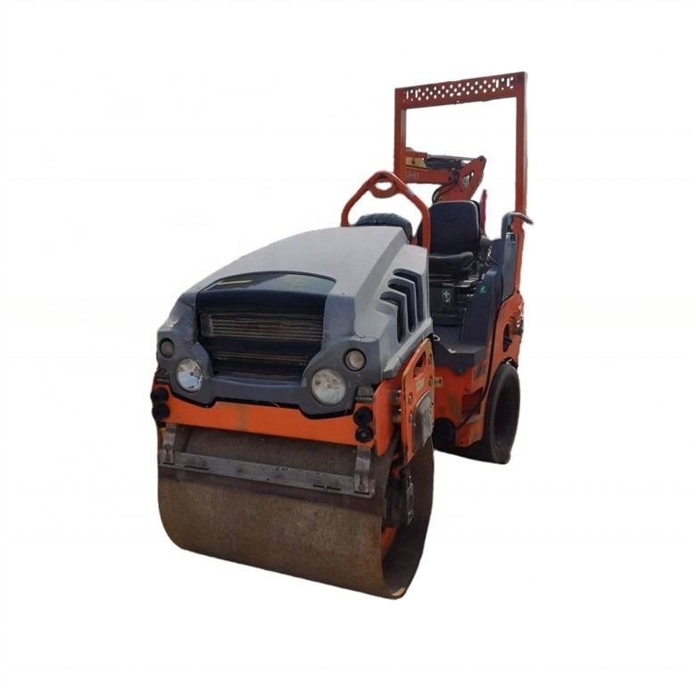 2.5 ton używany kompaktor rolkowy Hamm HD35VT w oryginalnym kolorze z siłą napędową 28KN