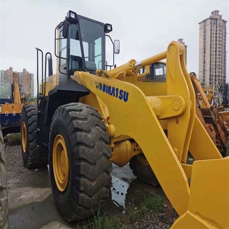 Japońskie wyprodukowane WA420-3 3.5cbm 6t używany Komatsu Koło ładowarka do operacji przemieszczania ziemi