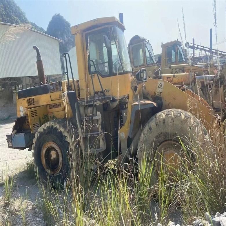 Ładowarka przednia 235KW używana Komatsu WA500-6 Ładowarka kołowa z Japonii 4,5 kubika używana