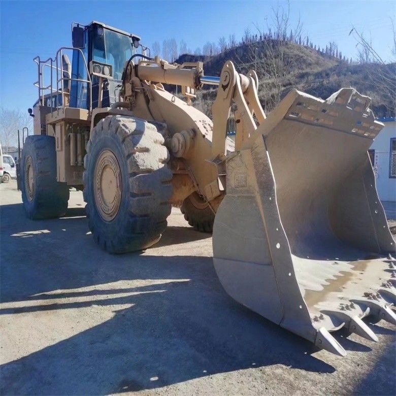 Używany Caterpillar CAT 988G 988 50 Tonkowy Ładowarka Kołowa z Maks. Wysokością Wydalania 4,46m