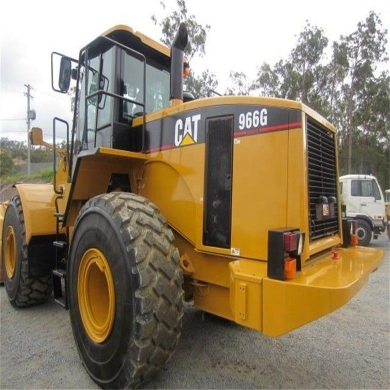 Przystępna cena 24-tonowy używany ładowarka Caterpillar 966G z Japonii z silnikiem 3306 DITA