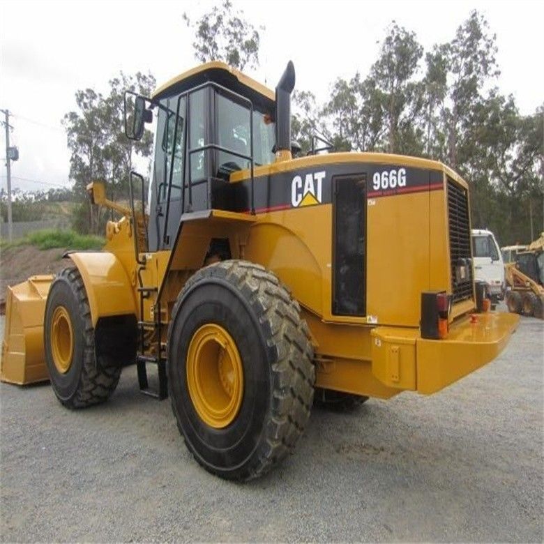 Przystępna cena 24-tonowy używany ładowarka Caterpillar 966G z Japonii z silnikiem 3306 DITA