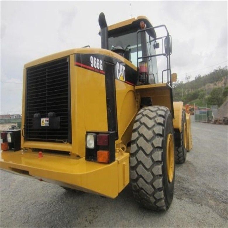 Przystępna cena 24-tonowy używany ładowarka Caterpillar 966G z Japonii z silnikiem 3306 DITA