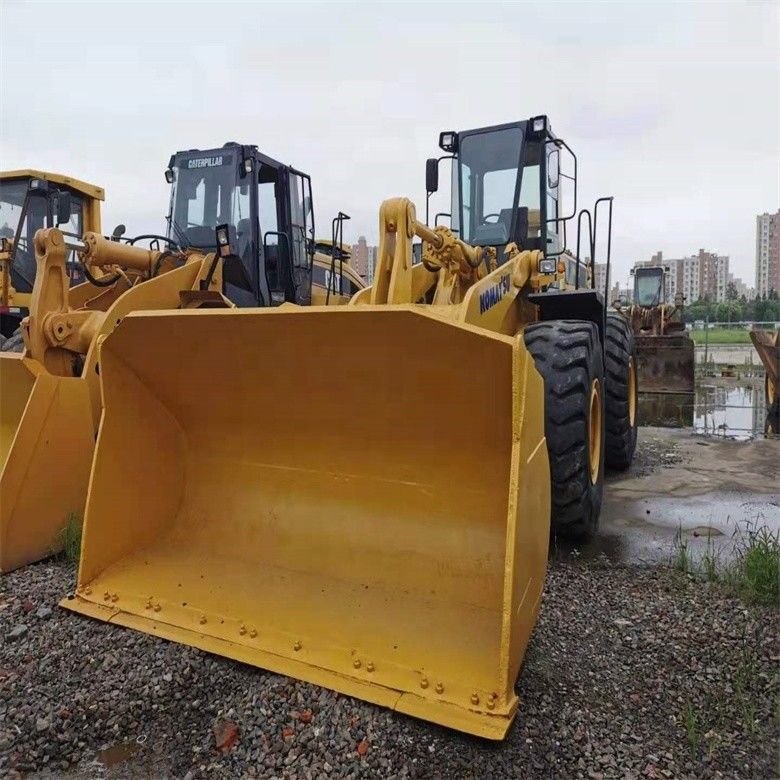 Wysoce zaawansowany ładowarka Komatsu WA470-3 z 7 tonami ładunku i 11L przemieszczenia z Japonii