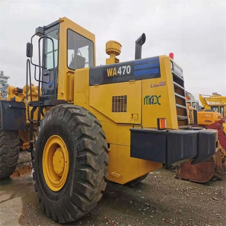Wysoce zaawansowany ładowarka Komatsu WA470-3 z 7 tonami ładunku i 11L przemieszczenia z Japonii