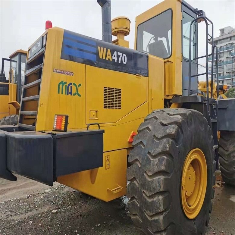 Wysoce zaawansowany ładowarka Komatsu WA470-3 z 7 tonami ładunku i 11L przemieszczenia z Japonii