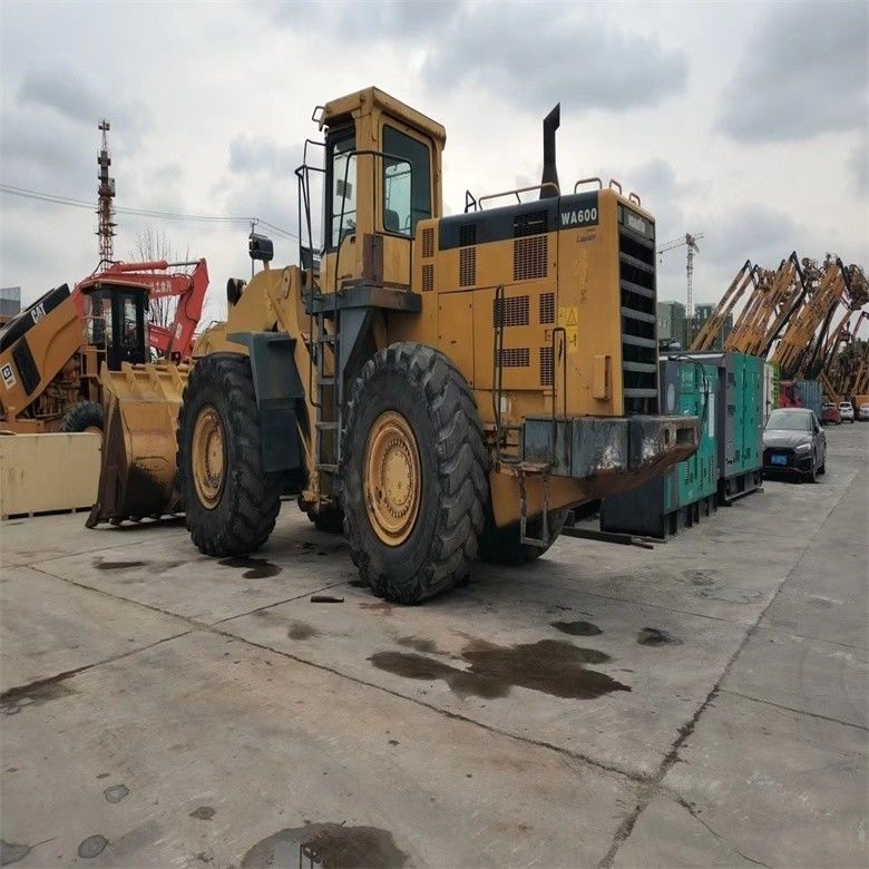 Niski czas pracy WA600-6 Ładowarka kołowa z Japonii o maszynowym ciężarze 44000-44500 kg