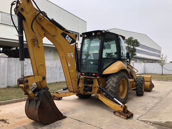 6792 10200 kg Maszyna Waga używany Caterpillar 416E Ładowarka wyciągów 162 kw oryginalny teraz