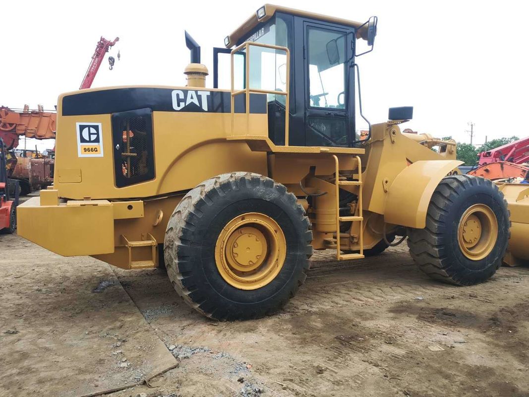 Przystępna cena używany ładowarka kołowa Cat 966G z wiadrem o pojemności 5,5 m3 i silnikiem Caterpillar